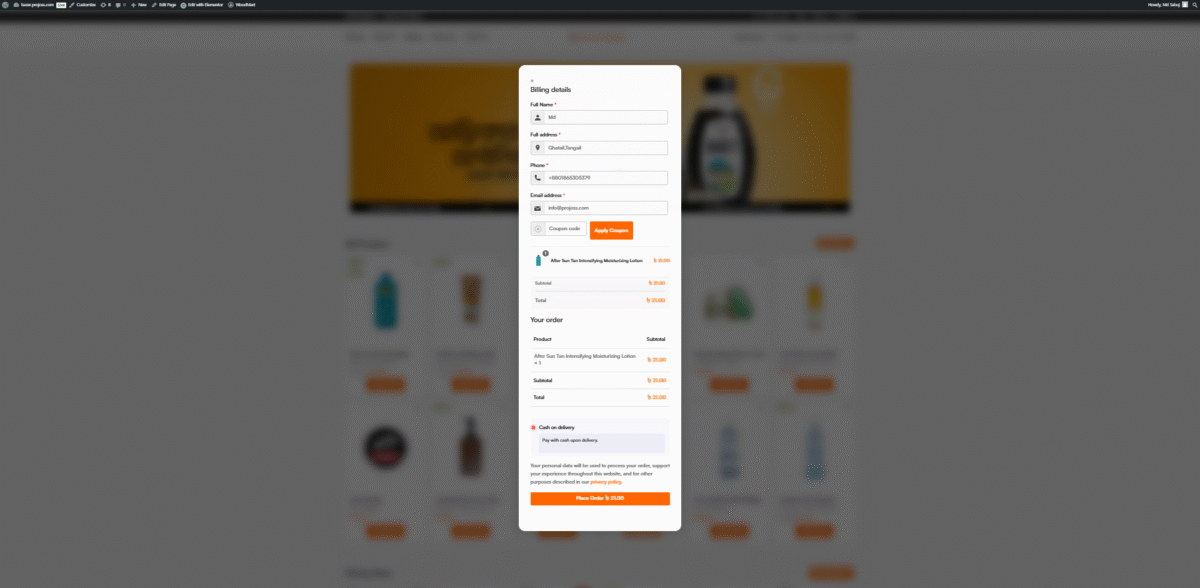 Popup Checkout for WooCommerce